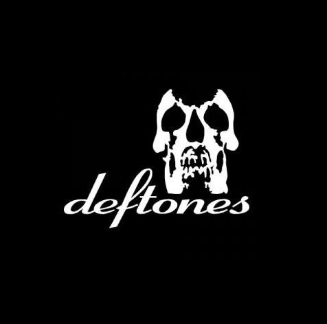 Deftones Skull decal sticker