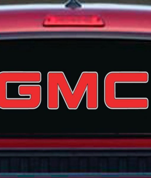 Rear Window Decal fits GMC Trucks Vinyl Decal Stickers