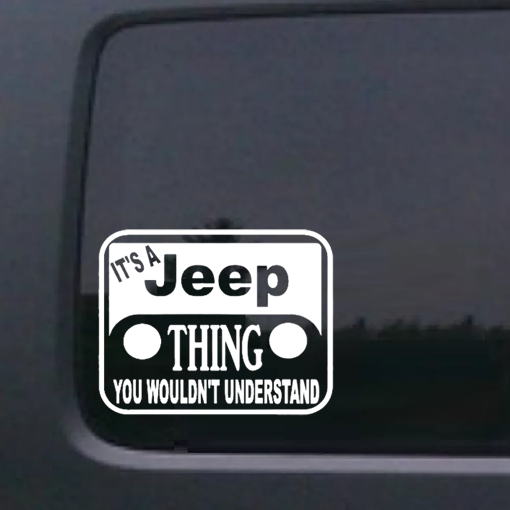 Its a Jeep Thing A3 - Jeep Wrangler Decals