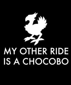 My other ride is a Chocobo Decal Sticker