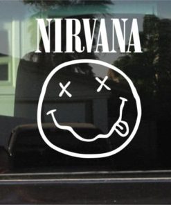 Nirvana band Decal Sticker