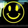 Smiley Face Decal Sticker