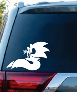 Sonic and Tales - Cartoon Decal Sticker