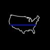 Thin Blue Line Police Lives Matter Decal a2