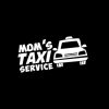 Moms Taxi Service Vinyl Decal Stickers