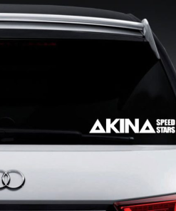 Akina Speed Stars window decal Sticker