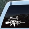 Armed Infidel decal sticker