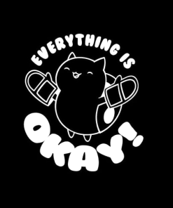 Catbug Everything is Okay Bravest Warriors Cat Window Decal Sticker