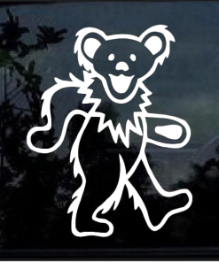 Grateful Dead Dancing Bear - Band Decal Stickers