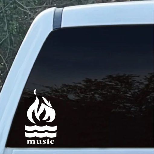 Hot Water Music Band Decal Sticker