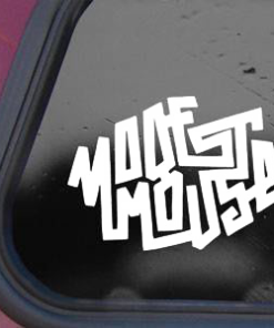 Modest Mouse Logo - Band Decal Stickers