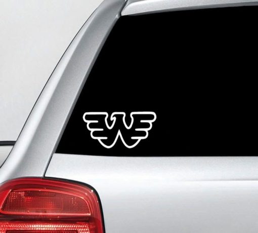 Waylon Jennings Logo Vinyl Decal Sticker