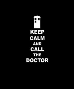 Keep Calm and Call the Doctor Who Vinyl Decal Sticker