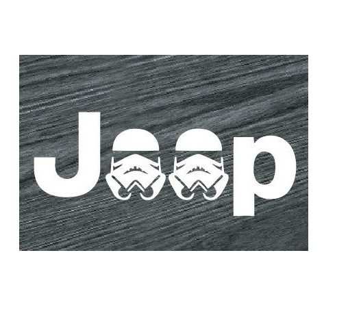 jeep storm trooper decal sticker