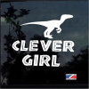 Clever Girl - Jurassic Park Inspired - Cartoon Decal Sticker