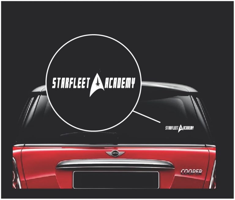 2 X STAR TREK KLINGON EMPIRE 5" VINYL DECAL CAR TRUCK WALL WINDOW (2