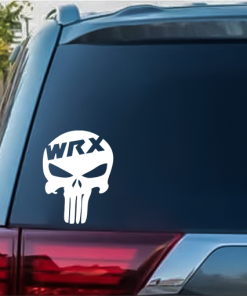 Subaru WRX Punisher Skull window Decal Sticker