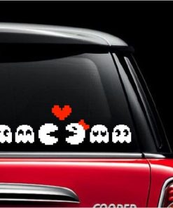 Pac Man Family Decal Stickers
