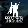 Predator Hunter Coyote Hunting Window decal Sticker