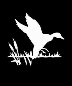 Duck Hunting Swamp Vinyl Decal Stickers