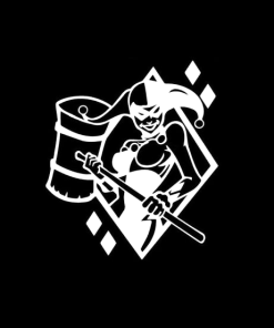Harley Quinn A2 - Cartoon Decal Sticker