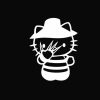 Hello Kitty Freddy Kruger Nightmare on Elm Street Decal Sticker