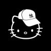 Hello Kitty New York Yankees Vinyl Decal Stickers