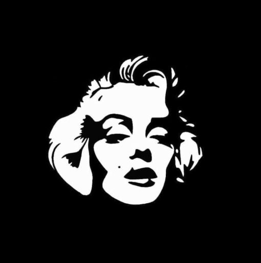 Marilyn Monroe Window Decal Sticker For Cars And Trucks | Custom Made ...
