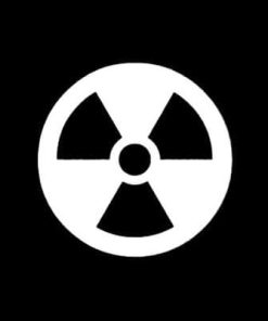Nuclear Radiation Vinyl Decal Stickers