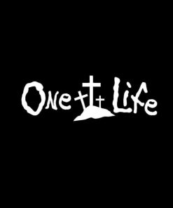 One Life Christian Vinyl Decal Stickers