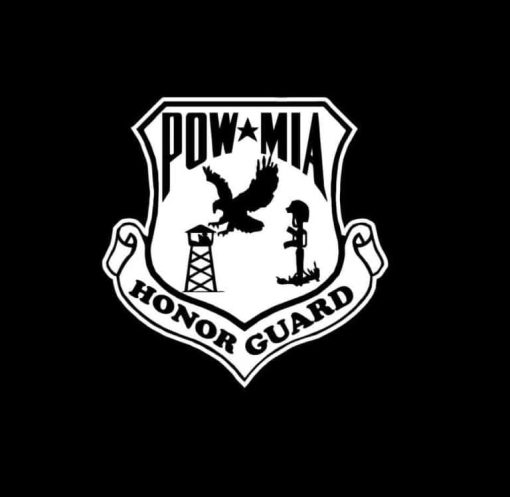 POW MIA Honor Guard Vinyl Decal Stickers