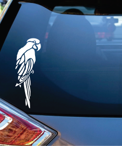 Bird - Parrot window decal Sticker