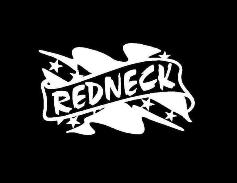 Redneck Flag Decal Stickers Custom Sticker Shop