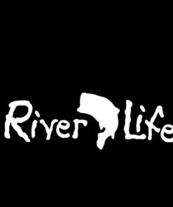 River Life Bass Vinyl Decal Stickers
