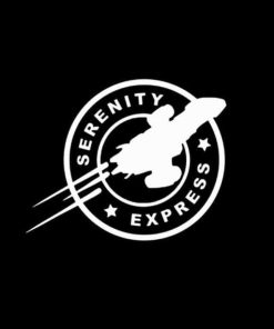 Serenity Express Vinyl Decal Stickers