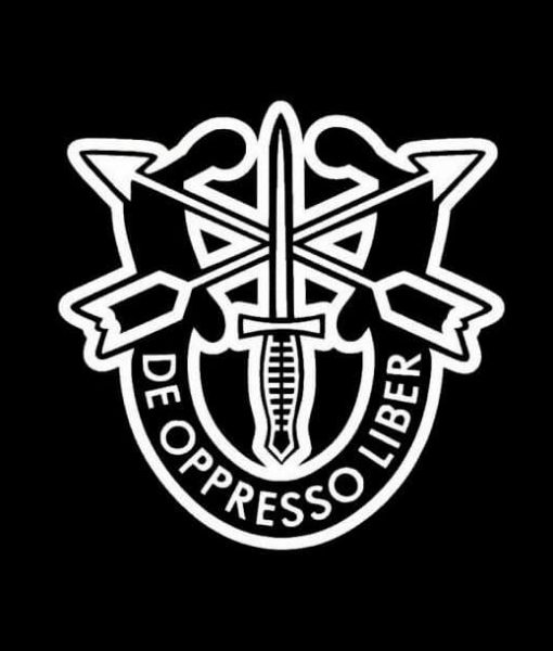 Special Forces Crest Decal Sticker Decal Sticker Custom Sticker Shop