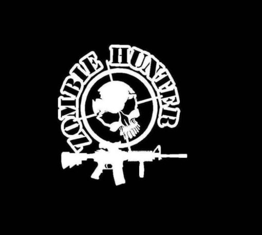 Zombie Hunter II Vinyl Decal Sticker