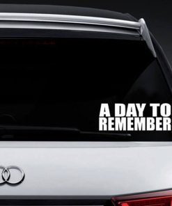 A Day to Remember Vinly Decal Sticker
