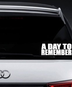 A Day to Remember Vinly Window Decal Sticker