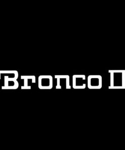 Vinyl Windshield Banner Decal Stickers Fits For Bronco II