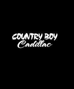 Country Boy Cadillac Vinyl Decal Stickers
