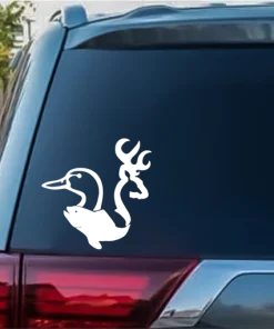 Duck Bass Buck Hunting Window decal Sticker