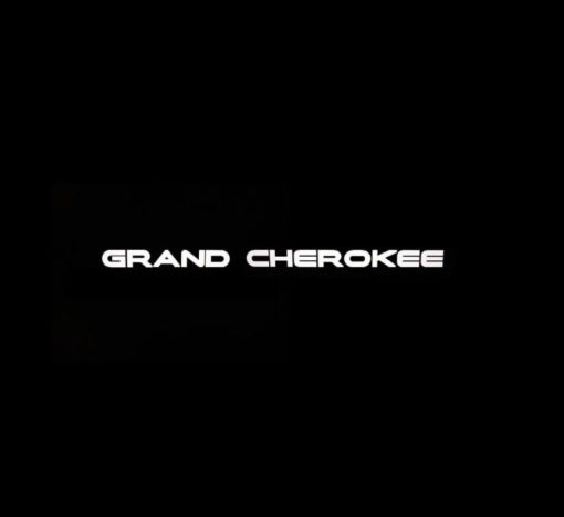 Vinyl Windshield Banner Decal Stickers Jeep Grand Cherokee