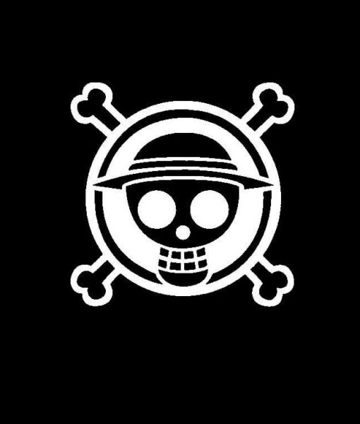 Jolly Roger Luffy a3 Vinyl Decal Sticker