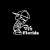 Calvin Piss on Florida Gators Decal Stickers