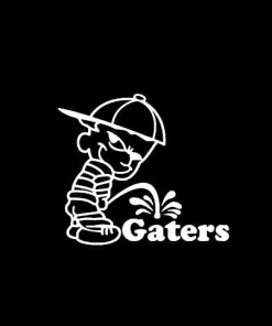 Calvin Piss on Florida Gators Decal Stickers II