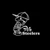 Calvin Piss on Pittsburgh Steelers Vinyl Decal Stickers
