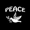 Peace Dove Vinyl Decal Sticker