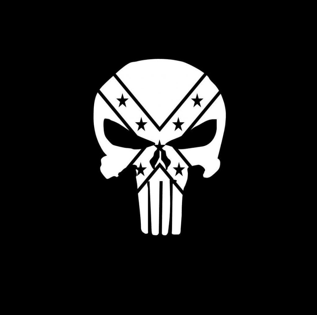 Punisher Rebel Vinyl Decal Stickers