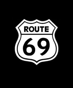 Route 69 Vinyl Decal Stickers